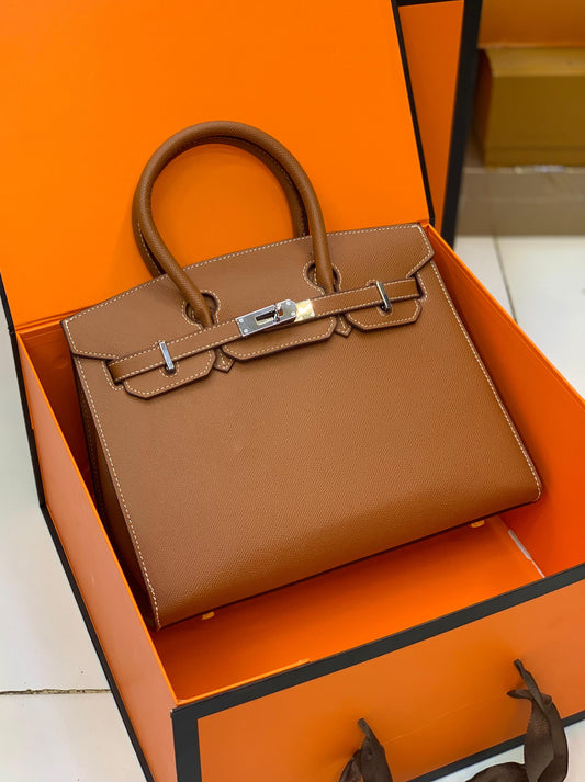 H-E-R-M-È-S Birkin Women Bag – Premium Luxury Edition (Brown)