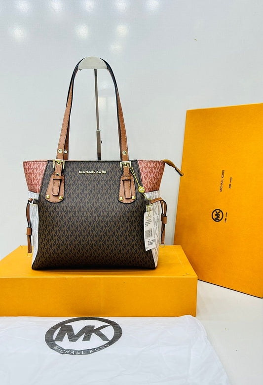 M-I-C-H-A-E-L K-O-R-S Women Bag – AAA Master Quality Edition (Brown/Black/Pink)