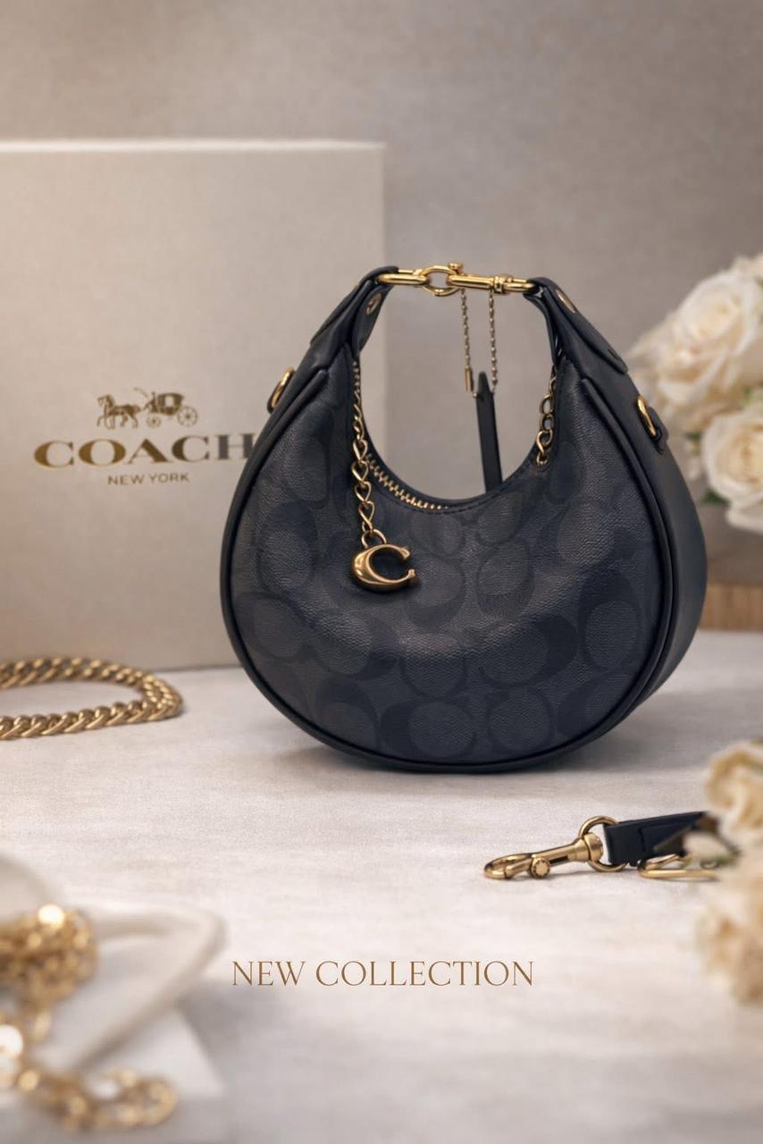 C-O-A-C-H Jonie Mini Women Bag – Compact Luxury Edition (Black-1)