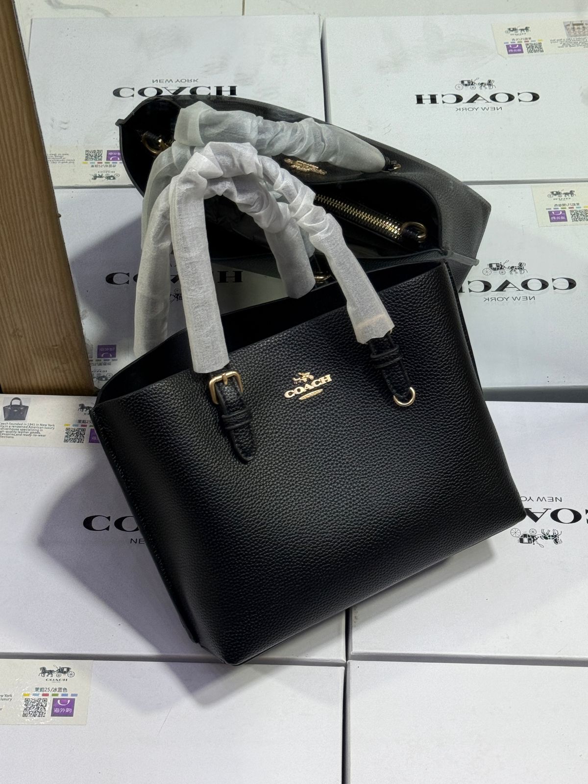 C-O-A-C-H Women Bag – Master Quality Edition (Black)