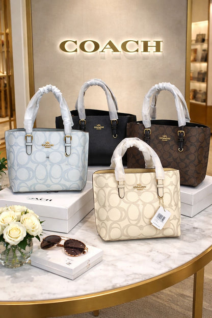 C-O-A-C-H Women Bag – Master Quality Edition (Beige/Cream)