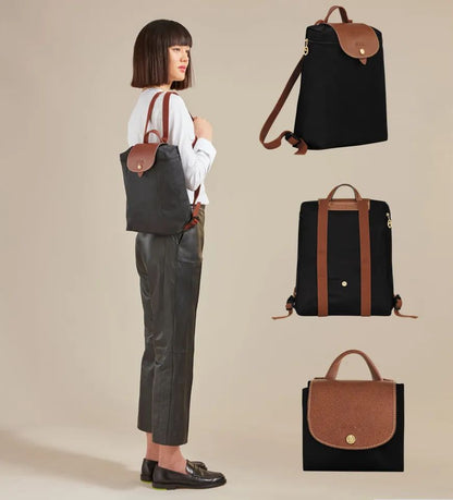 L-O-N-G-C-H-A-M-P Backpack – Classic Everyday Edition (Black)