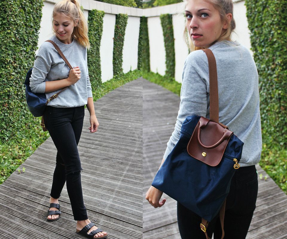 L-O-N-G-C-H-A-M-P Backpack – Classic Everyday Edition (Blue)