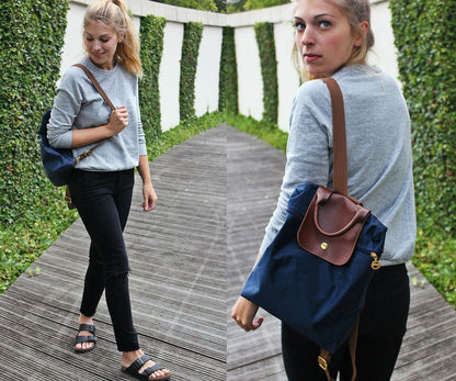L-O-N-G-C-H-A-M-P Backpack – Classic Everyday Edition (Blue)