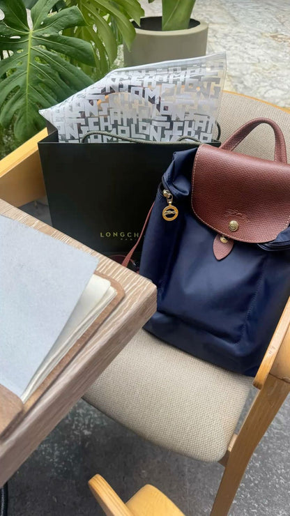 L-O-N-G-C-H-A-M-P Backpack – Classic Everyday Edition (Blue)