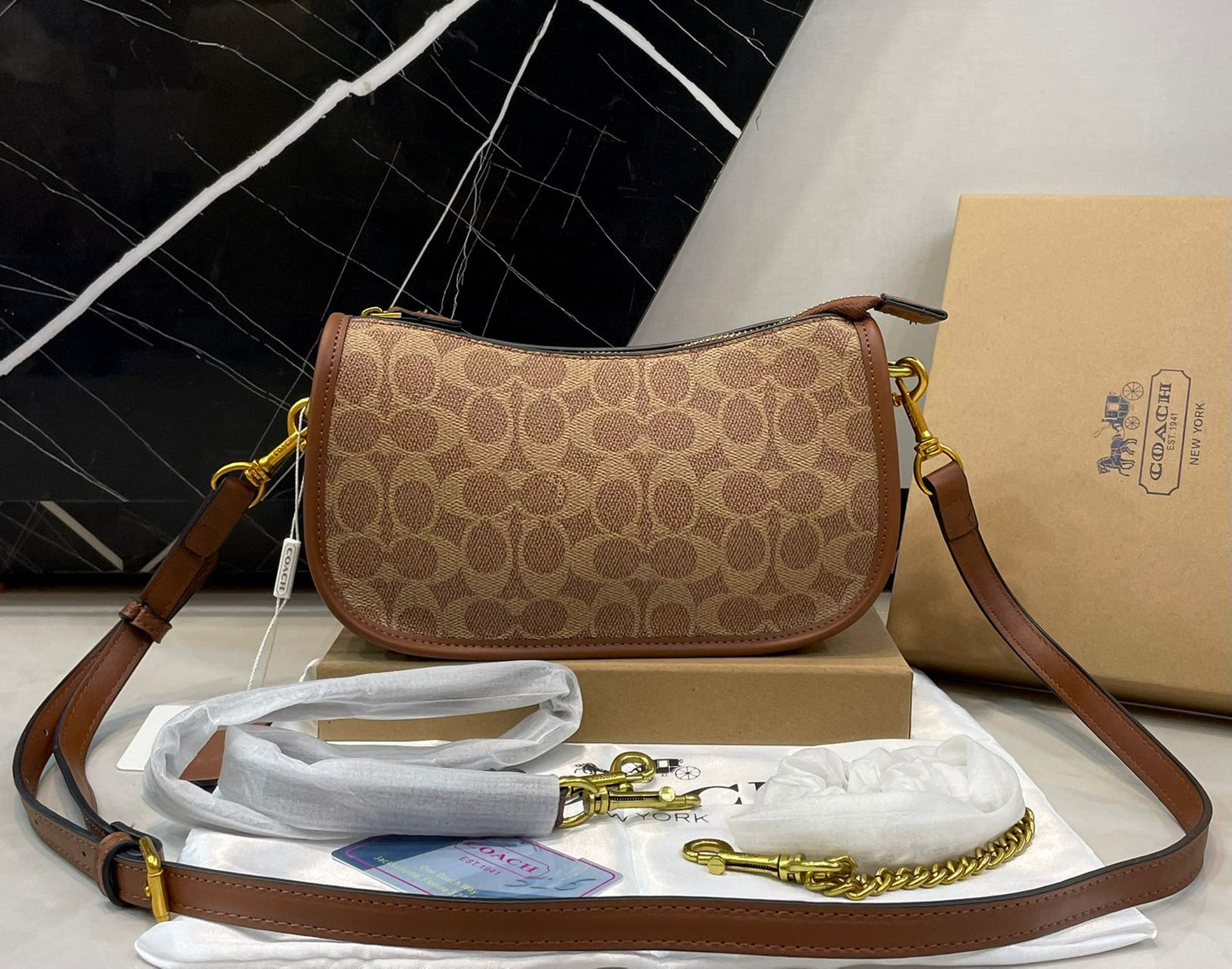 C-O-A-C-H Waverly Crossbody Women Bag – Master Class Edition (Brown-3)
