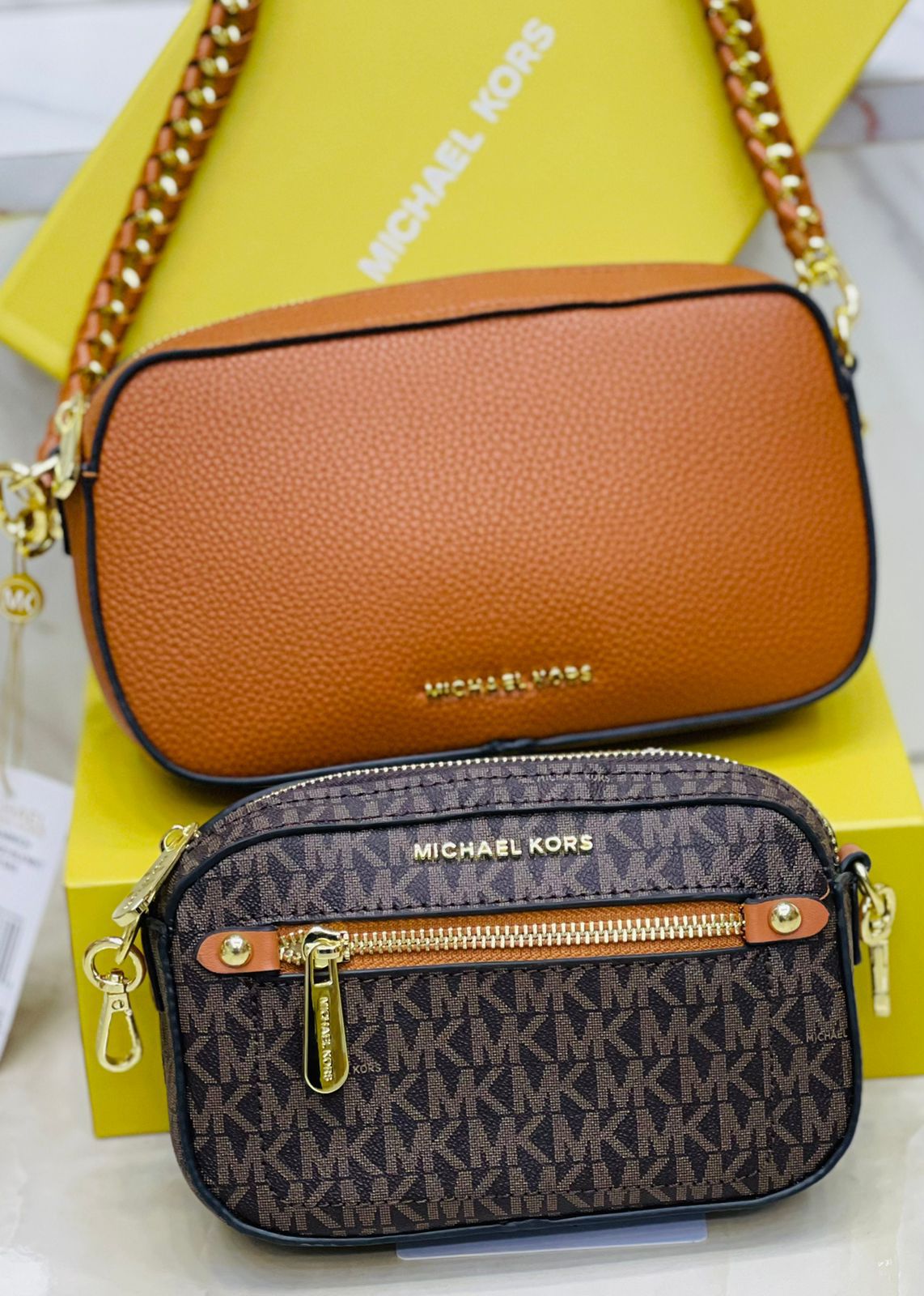 M-I-C-H-A-E-L K-O-R-S 2PC Set Women Bag – Master Class Edition (Brown)