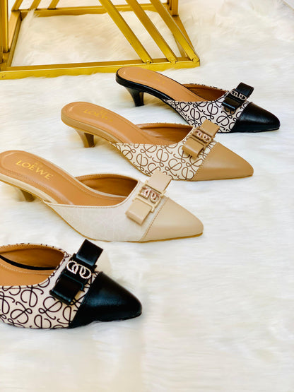 L-O-E-W-E Heels – Official Model Women Footwear (Black)