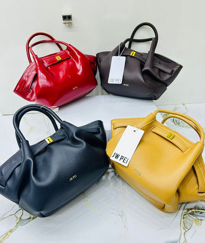 J-W P-E-I Hana Mini Women Bag – Shiny Material Edition (Red)