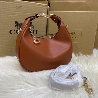 C-O-A-C-H Jonie Plain Mini Women Bag – Compact Luxury Edition (Brown-2)