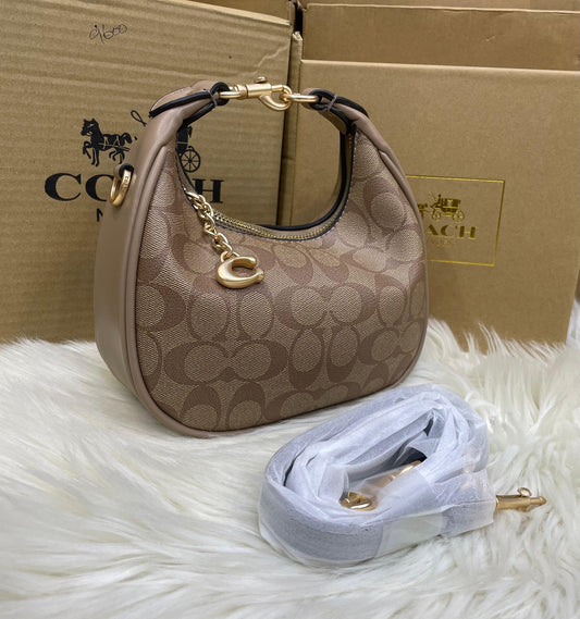 C-O-A-C-H Jonie Mini Women Bag – Compact Luxury Edition (Brown-3)