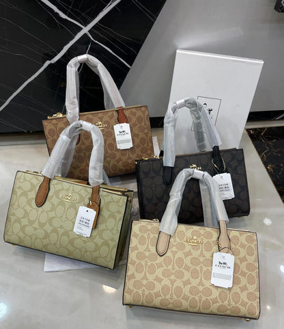 C-O-A-C-H Small Tote & Crossbody Women Bag – Master Class Edition (Brown-2)