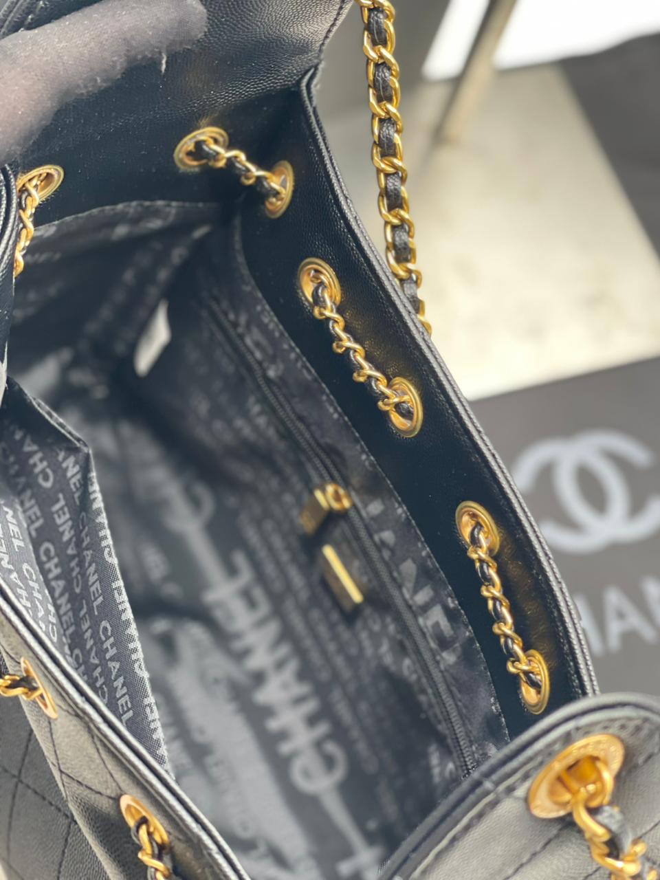 C-H-A-N-E-L 25 Small Handbag – Elegant Women Bag (Black)