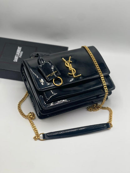 C-H-A-N-E-L 25 Small Handbag – Elegant Women Bag (Black)
