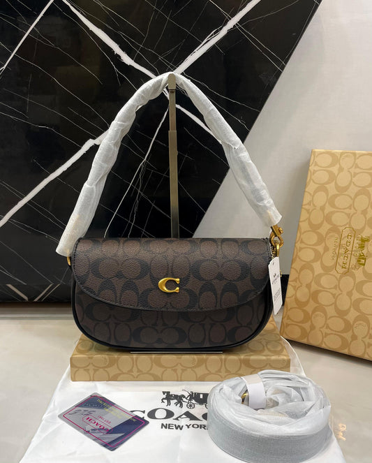 C-O-A-C-H Everyday Crossbody Women Bag – Master Class Edition (Black/Brown)