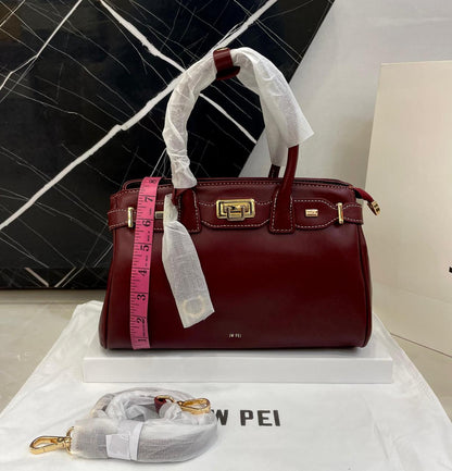 J-W P-E-I Ziva Metal Lock Decoration Tote Women Bag – Master Class Edition (Green)