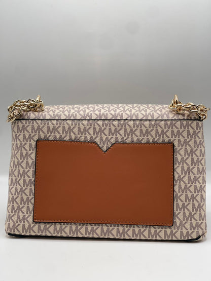 M-I-C-H-A-E-L K-O-R-S Cece Medium Logo Shoulder Women Bag – Signature Edition (White)