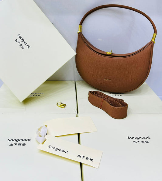 S-O-N-G-M-O-N-T Luna Women Bag – Official Model Edition (Brown-2)