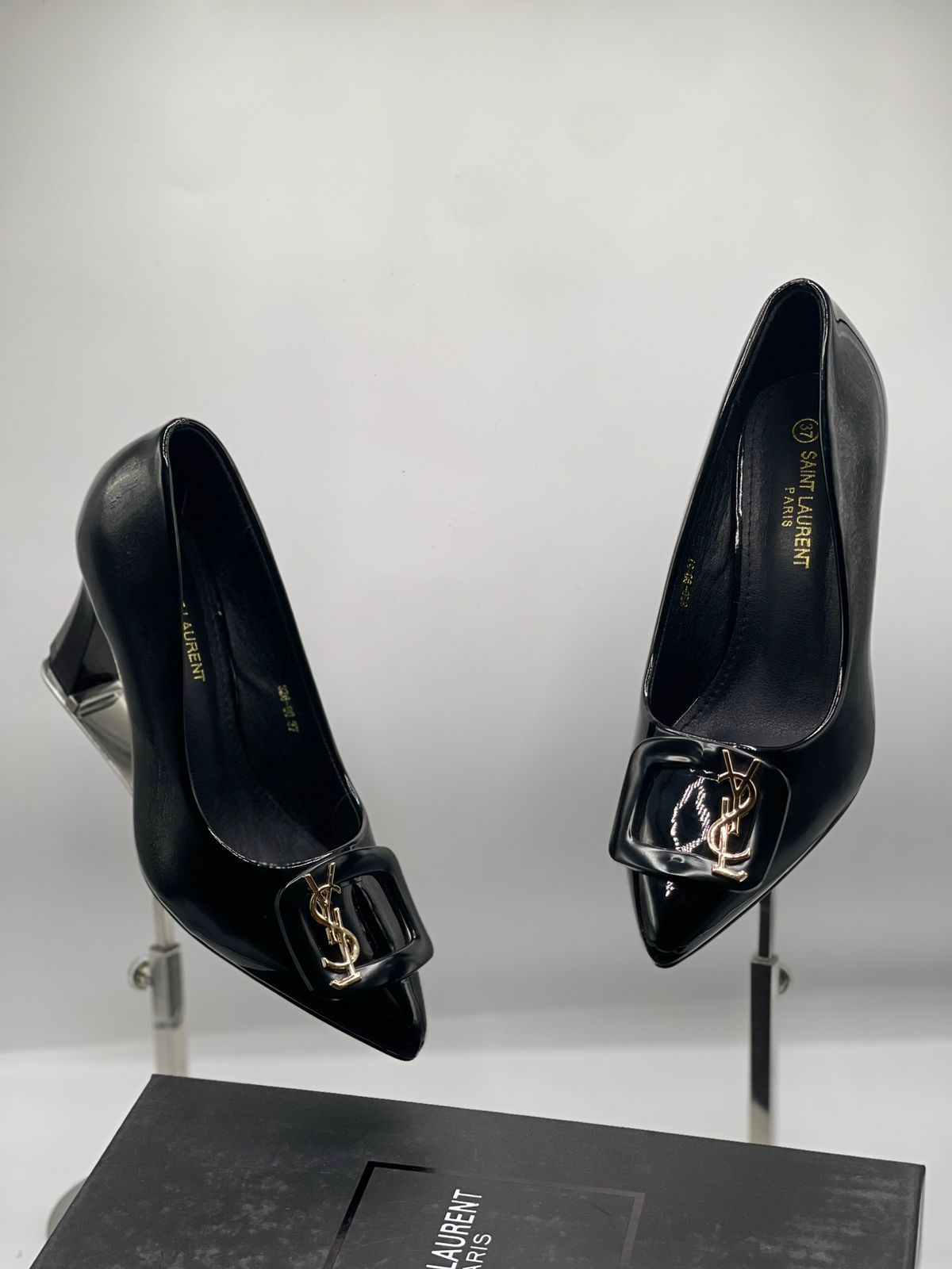 Y-S-L Imported Heels – AAA Quality Women Footwear (Black)