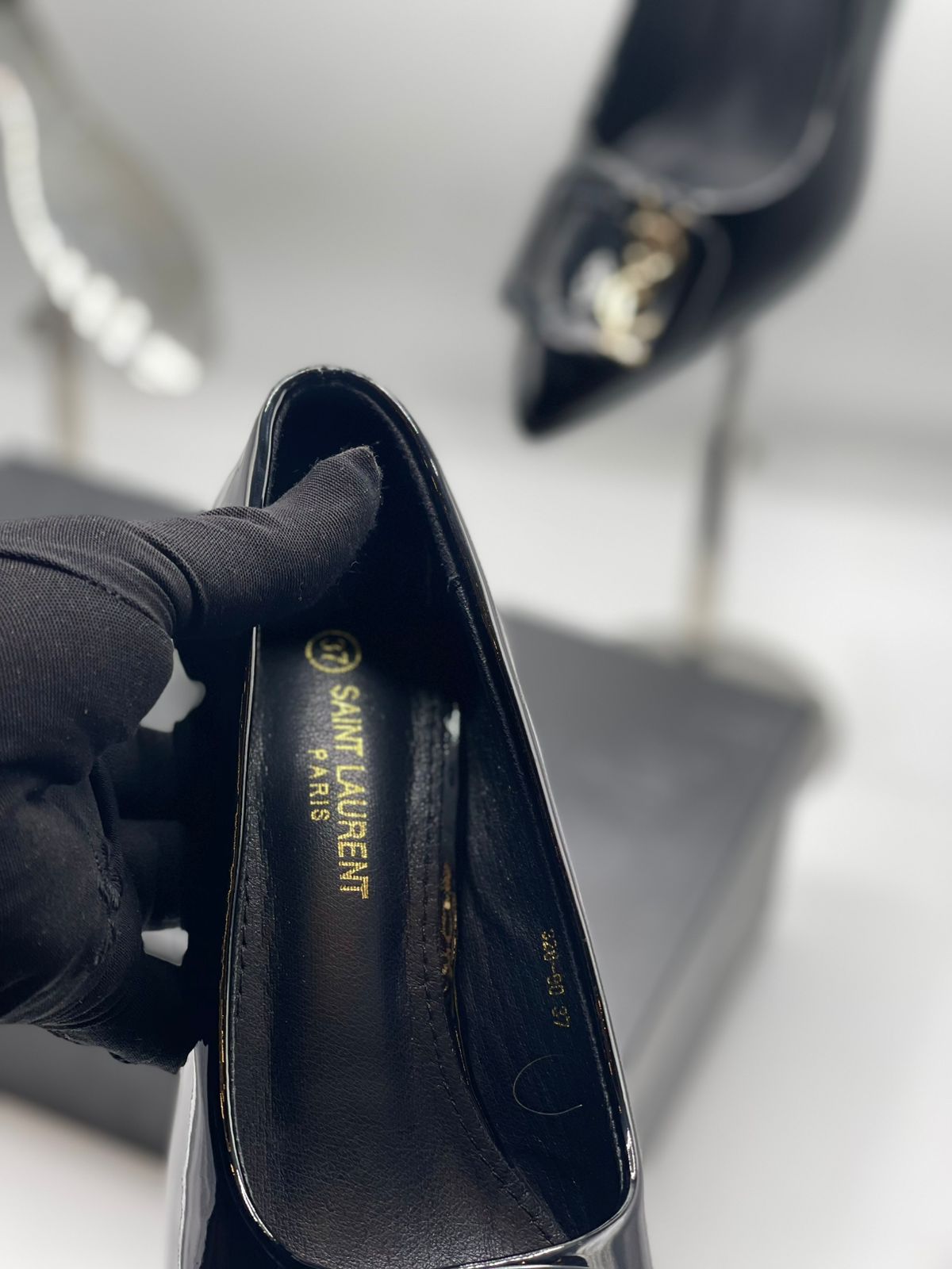 Y-S-L Imported Heels – AAA Quality Women Footwear (Black)