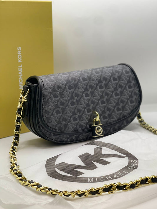 M-I-C-H-A-E-L K-O-R-S Crossbody Women Bag – Classic Edition (Black)