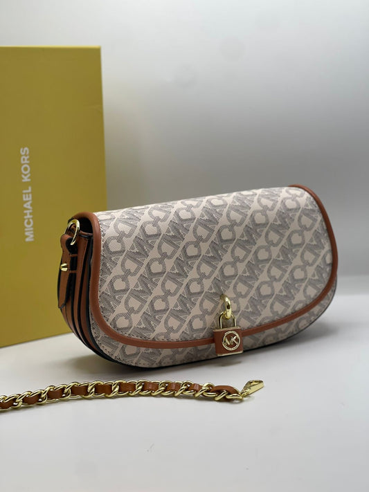 M-I-C-H-A-E-L K-O-R-S Crossbody Women Bag – Classic Edition (Brown-2)