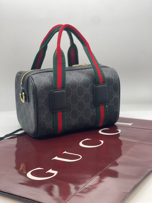 G-U-C-C-I Luxury Mini Monogram Crossbody Women Bag – Premium Class (Black)