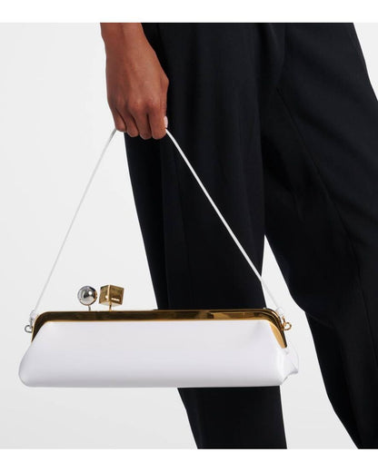 J-A-C-Q-U-E-M-U-S Salon Clutch Women Bag – Master Quality Edition (White)