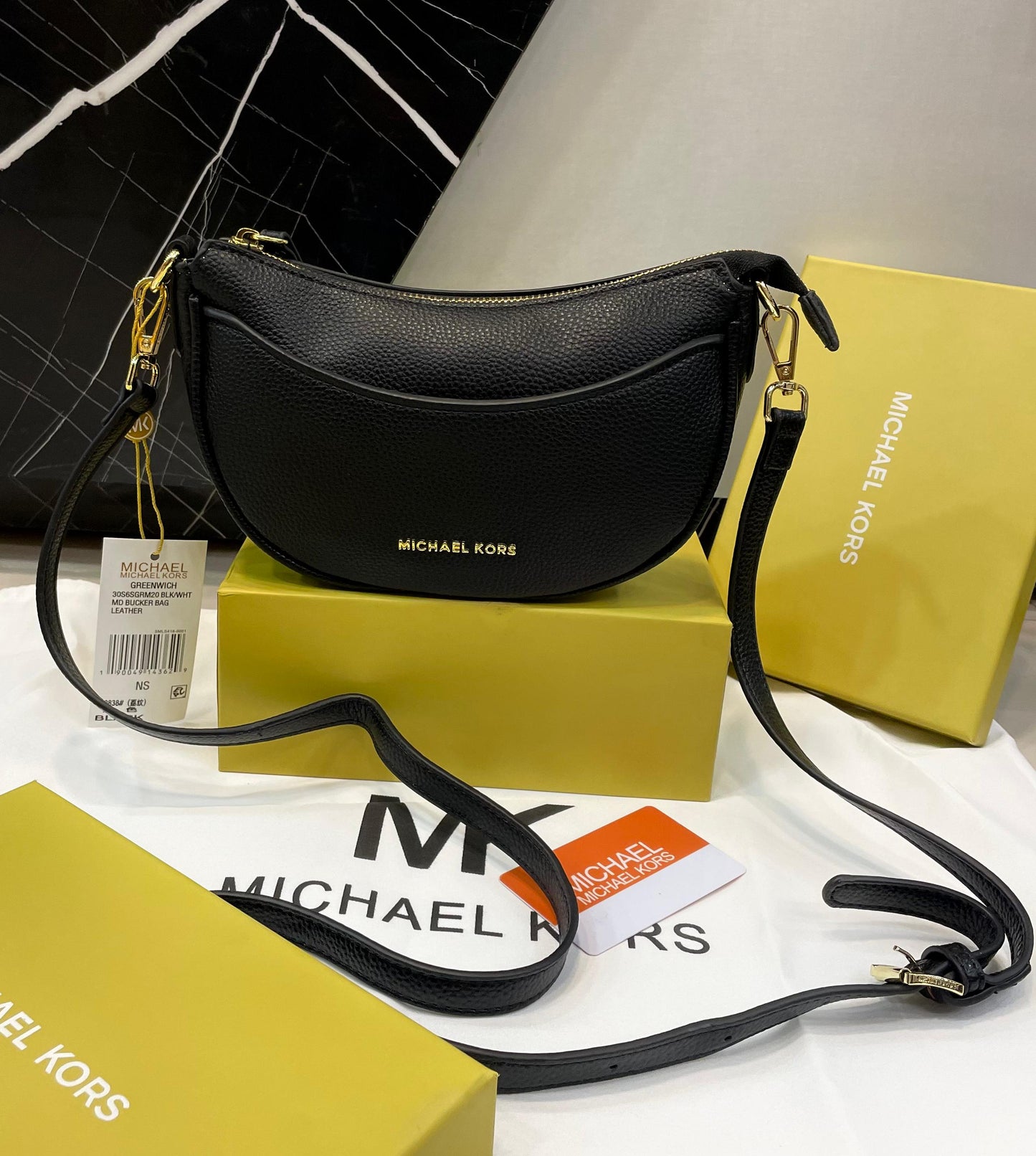 M-I-C-H-A-E-L K-O-R-S Crossbody Women Bag – Master Quality Edition (Black)