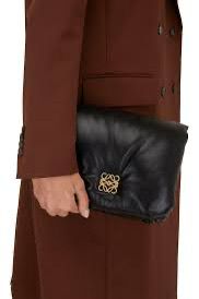 L-O-E-W-E Goya Puffer Shoulder Women Bag – Luxury Edition (Black)