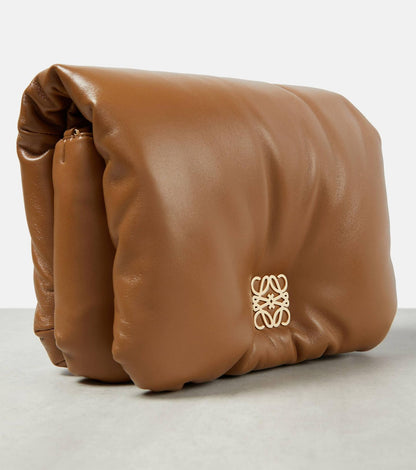 L-O-E-W-E Goya Puffer Shoulder Women Bag – Luxury Edition (Brown)