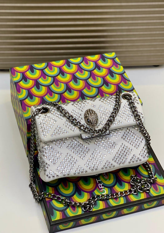 K-U-R-T G-E-I-G-E-R Kensington Drench Women Bag – Official Model (Silver/White)