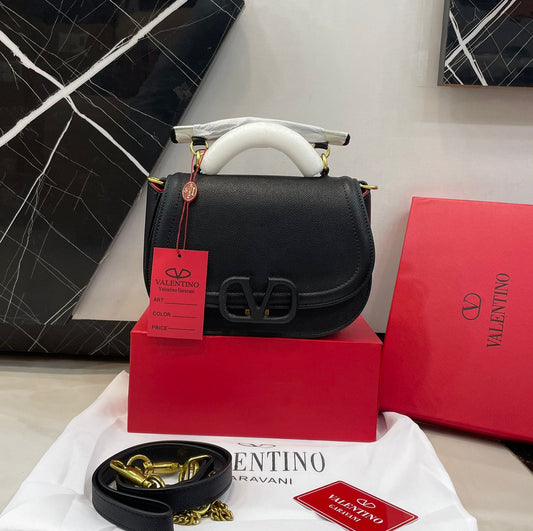 V-A-L-E-N-T-I-N-O VSLING Small Shoulder Women Bag – Modern Icon Edition (Black)