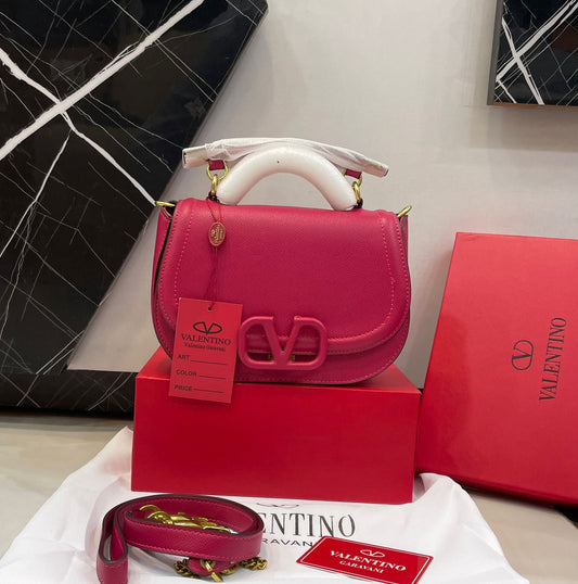V-A-L-E-N-T-I-N-O VSLING Small Shoulder Women Bag – Modern Icon Edition (Pink)