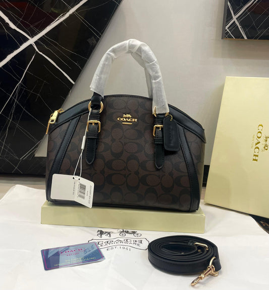 C-O-A-C-H Everyday Handbag – Master Quality Carryall (Black-1)