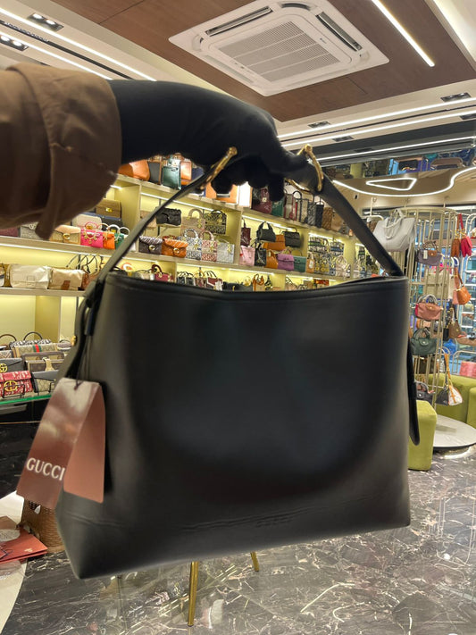 G-U-C-C-I Beatrix Medium Tote – Everyday Luxe Carry Women Bag (Black)