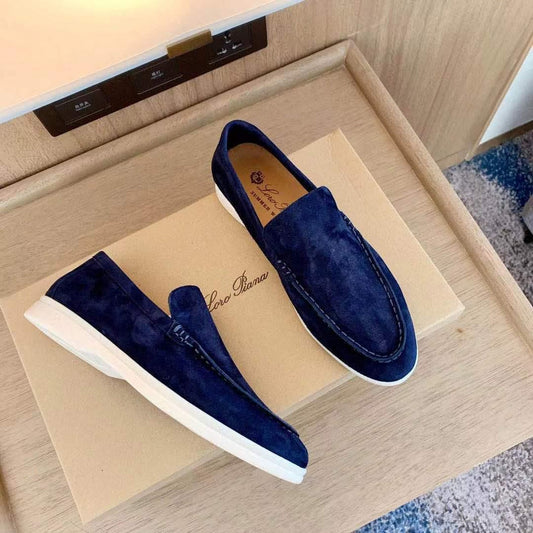 L-O-R-O P-I-A-N-A Unisex Shoes – Comfort Luxe Footwear (Blue)