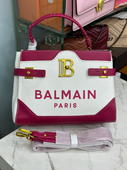 BALMAIN PARIS – AAA Swiss Mirror Copy (Maroon/White)