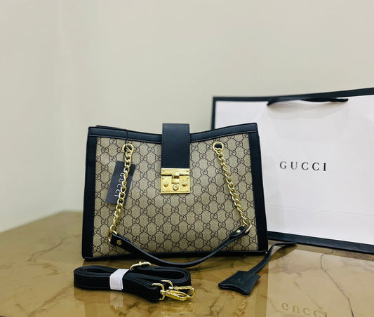 GUCCI Padlock – Premium Quality (Black)