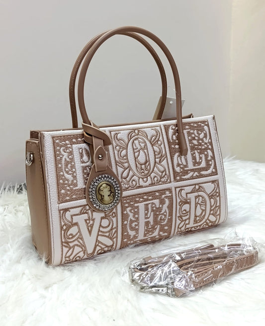 BOLVED – Luxurious Premium Bag (Brown/White 2)