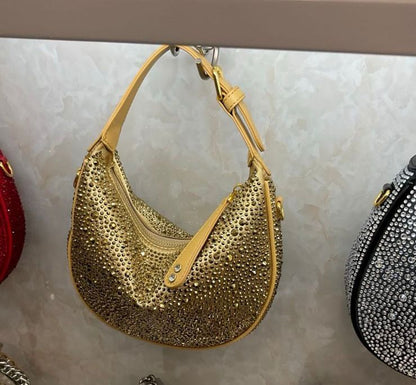 CELINE – Fancy Crossbody Bag (Gold)