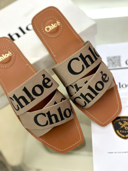 Chloé-Inspired Flats – Available in 3 Beautiful Colors (Brown)
