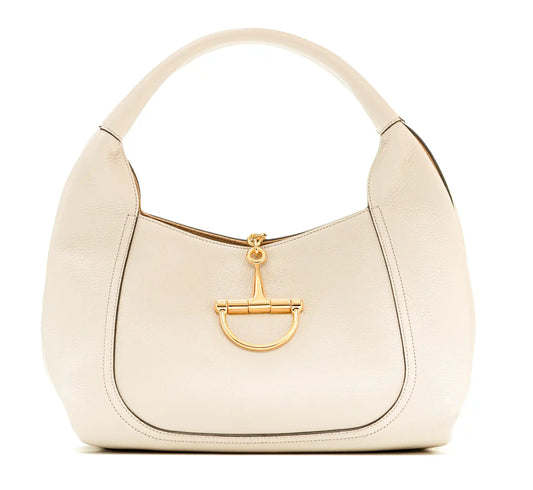 G-U-C-C-I Softbit Maxi Shoulder Women Bag – Luxe 2Pc Set (White)