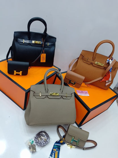 H-E-R-M-È-S BIRKIN NEW MODEL AAA MASTER – Women Bag (Taupe)