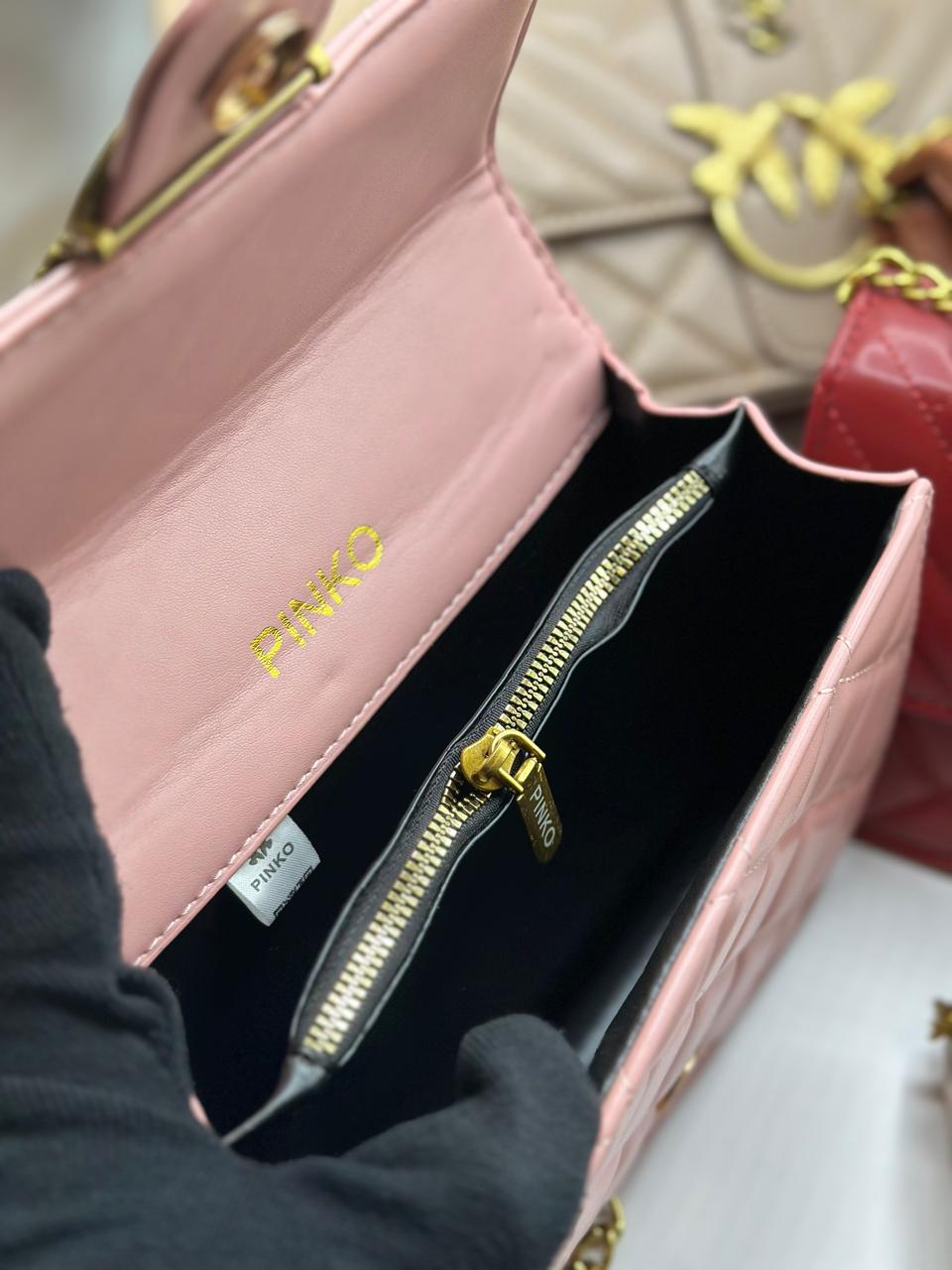 P-I-N-K-O CROSSBODY DESIGNER – Women Bag (White)