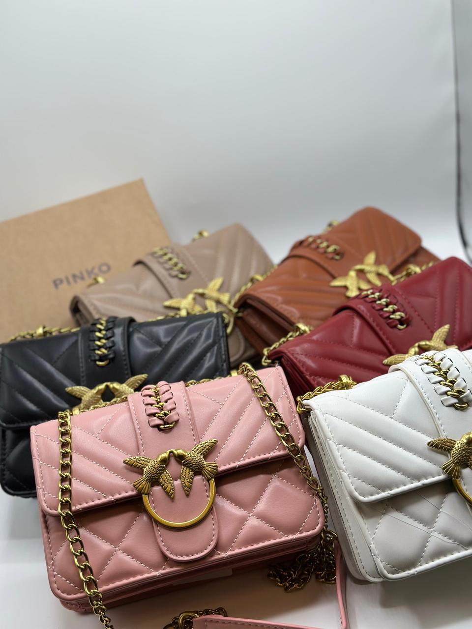 P-I-N-K-O CROSSBODY DESIGNER – Women Bag (White)