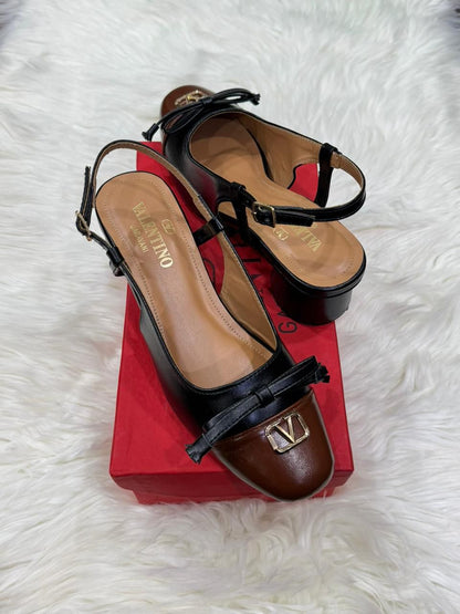 V-A-L-E-N-T-I-N-O New Arrival Heels – Premium Women Heels (Black)