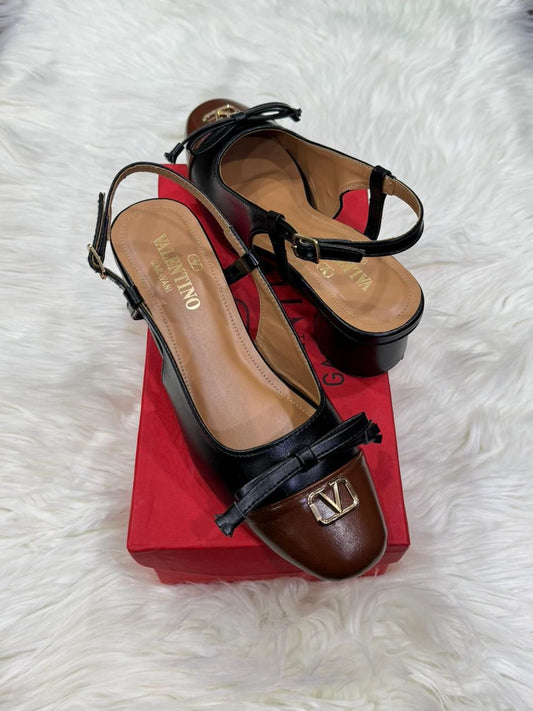 V-A-L-E-N-T-I-N-O New Arrival Heels – Premium Women Heels (Black)