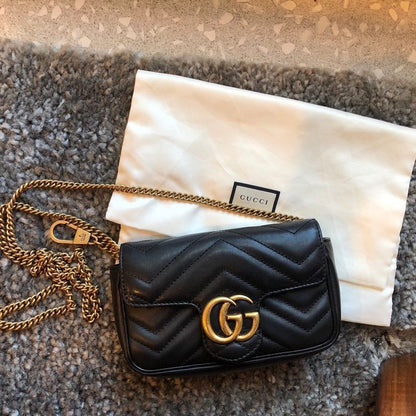 GUCCI MARMONT MINI MASTER SERIES – Women Bag (Black)