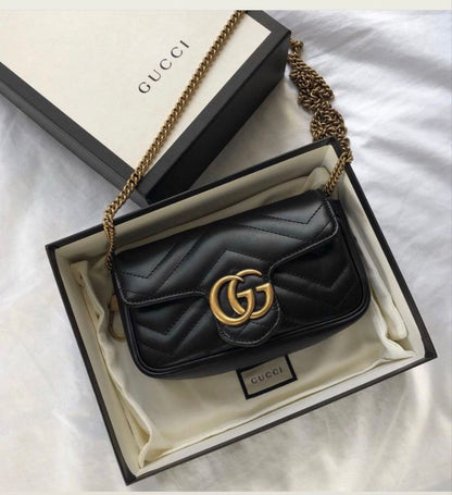 GUCCI MARMONT MINI MASTER SERIES – Women Bag (Black)